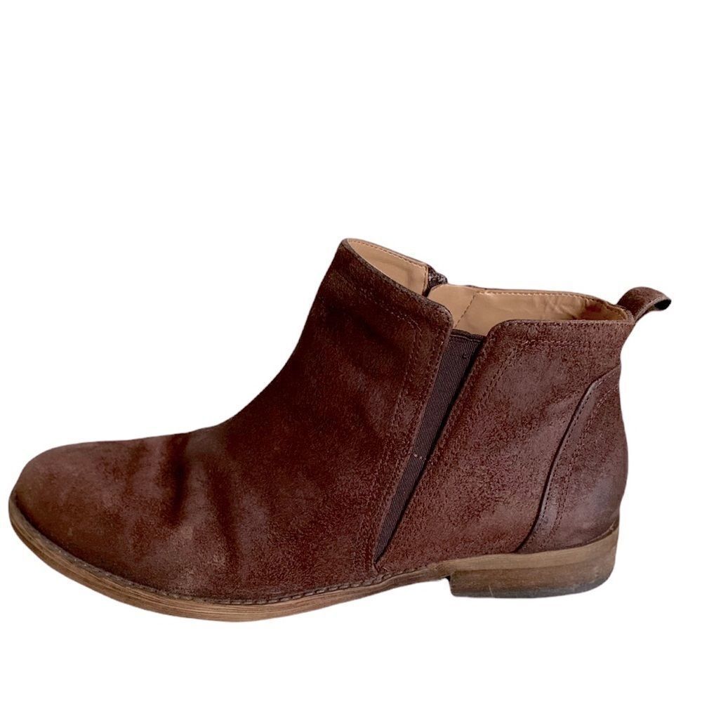 Franco Sarto Hancock Chukkas Booties Suede Size 7